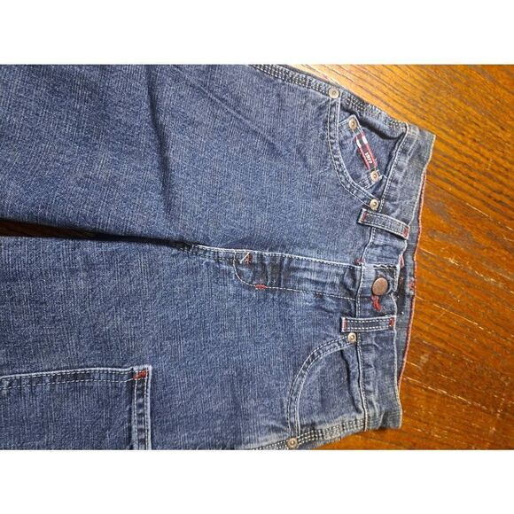 New Vintage 7R Bugle Boy Bud, Jr Cotton Denim Blue Jeans with 6 Pockets NWT - Picture 2 of 5